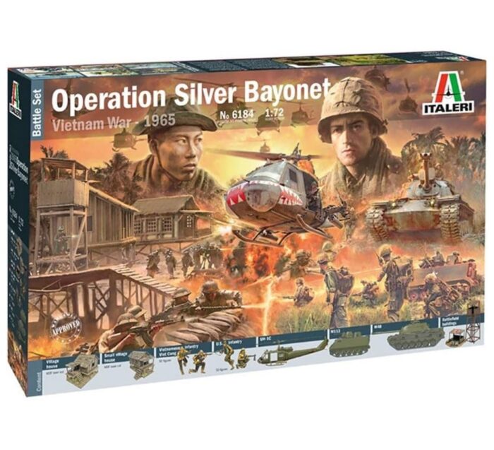 Soldatini americani Vietnam War Italeri 1:72