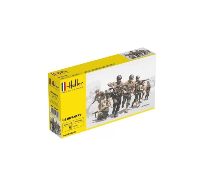 Soldatini americani Heller scala 1:72