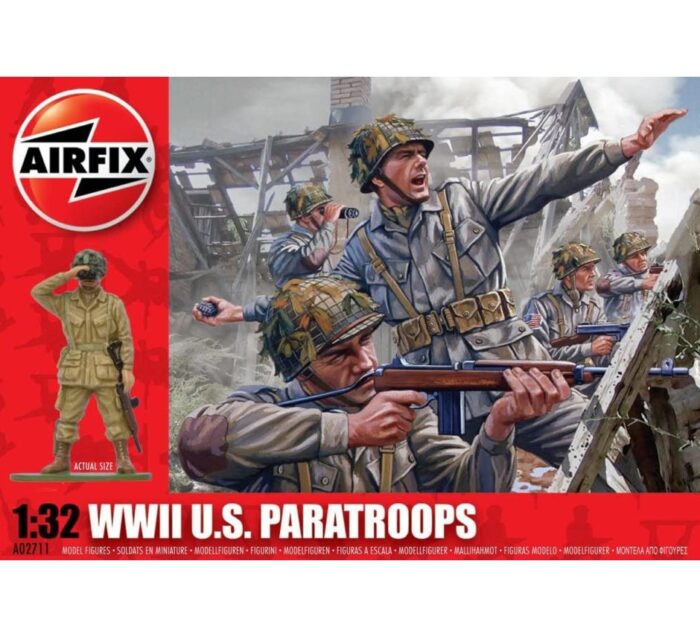Soldatini americani Airfix in plastica