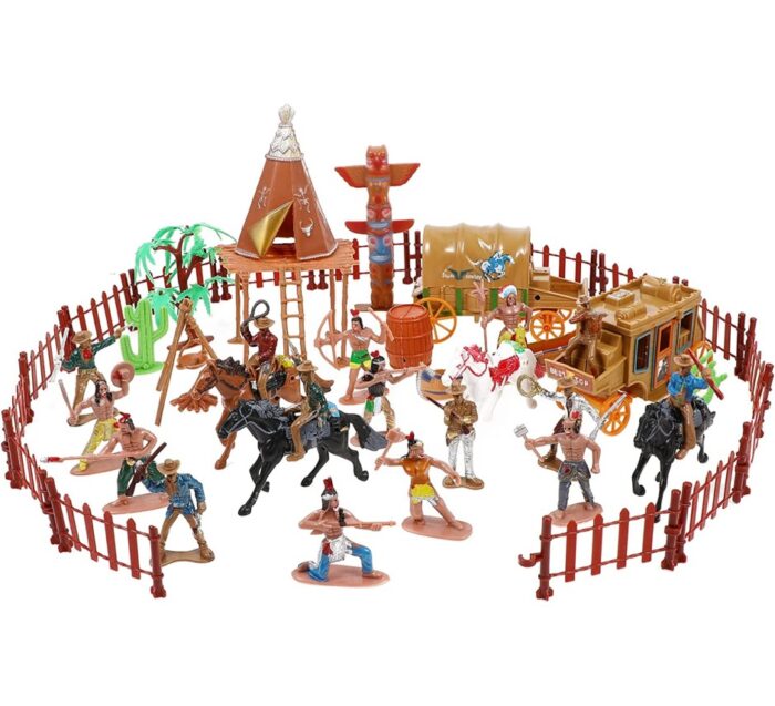 Soldatini Cowboy Nuobesty in materiale abs premium