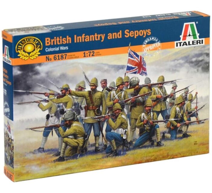 Fanteria inglese Italeri in plastica