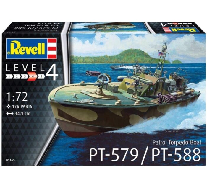 Torpediniera Revell Multicolore, scala 1/72