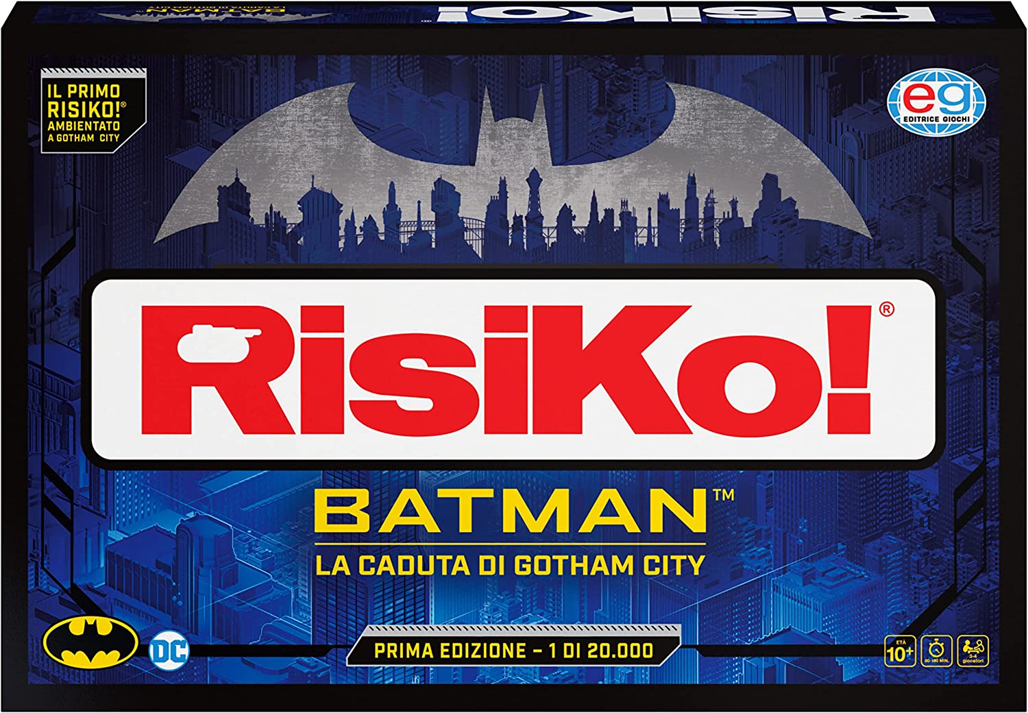 Scatola del gioco da tavolo Risiko Batman