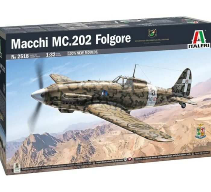 Velivolo Macchi MC.202 Folgore di Italeri